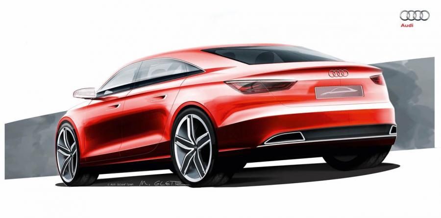 Эскиз Audi A3 Sedan Concept 2011 года  (фото 16 из 26)